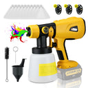 Cordless HVLP Electric Paint Sprayer for Dewalt 20V Battery