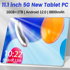 2024 5G Android Tablet with 10.1 Inch Display, 16GB RAM, 1TB Storage, and MTK6797 Processor for Ultimate Performance