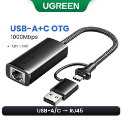 High-Speed Gigabit Ethernet USB Adapter: Stable Network Connectivity