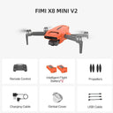 FIMI X8 MINI V2 Drone 4k Camera 9km Range Adventures