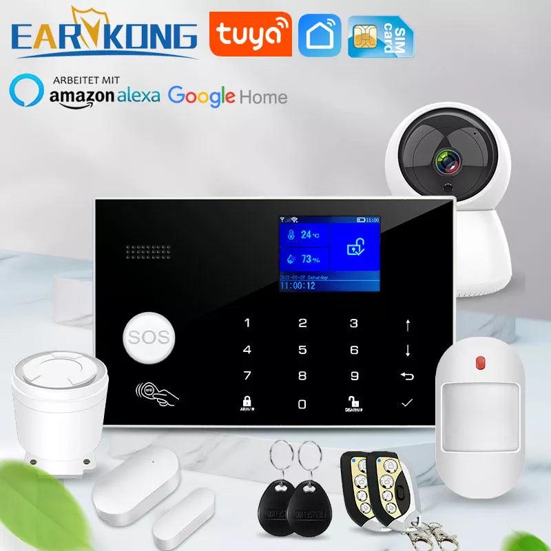 Home Security System Enhanced Protection & Smart Control: RFID, Alexa, App  ourlum.com   