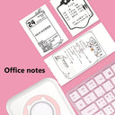 Mini Portable Label Sticker Printer Travel-Friendly HD Printing