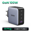 UGREEN GaN Charger: Ultimate Fast Charging Hub  ourlum.com Black EU GaN 100W CHINA 