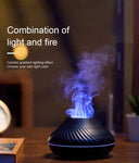 Kinscoter USB Essential Oil Diffuser with Flame Light