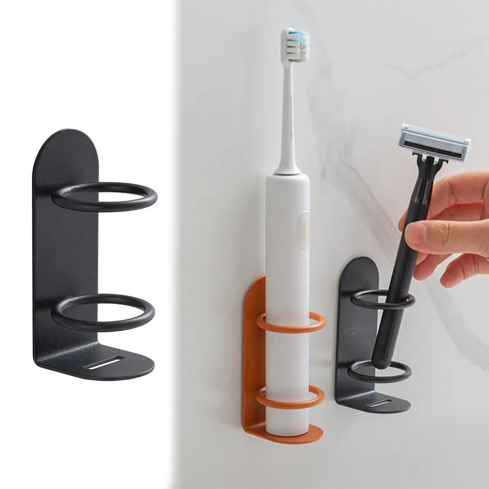 Electric Toothbrush Shelf Organizer: Wall-Mounted Drainage Solution  ourlum.com   