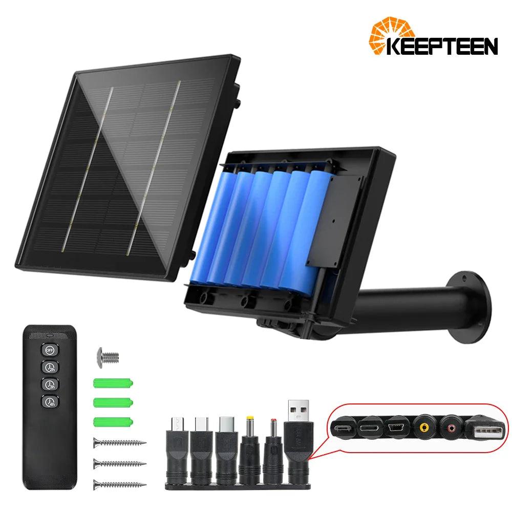 Solar Panel Charger: Reliable Power for Security Cameras  ourlum.com   