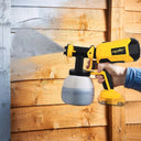 Dewalt Cordless HVLP Spray Gun 3 Patterns Easy Use