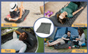 Outdoor Sleeping Pad Camping Inflatable Mattress with Pillows