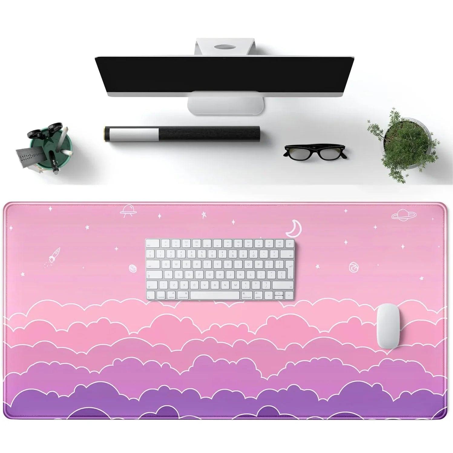 Kawaii Anime Mouse Pad: Stylish Desk Mat for Women and Gamers  ourlum.com   