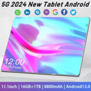 5G 2024 Brand New Tablet Android 11.1Inch 16GB Ram 1TB Rom 8800mAh MTK6797 Android 13.0 Wifi Dual SIM Card Network Full screen  ourlum.com   