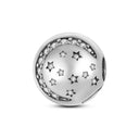 Daisy Sterling Silver Clip Charms with Authentic CZ Detailing