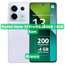 Xiaomi Redmi Note 13 Pro 5G Versão Global | Smartphone 5G , ROM Global , Câmera 200MP , Carregador 67W  ourlum.com Note 13 Pro 5G 256/8 Branco brazil 