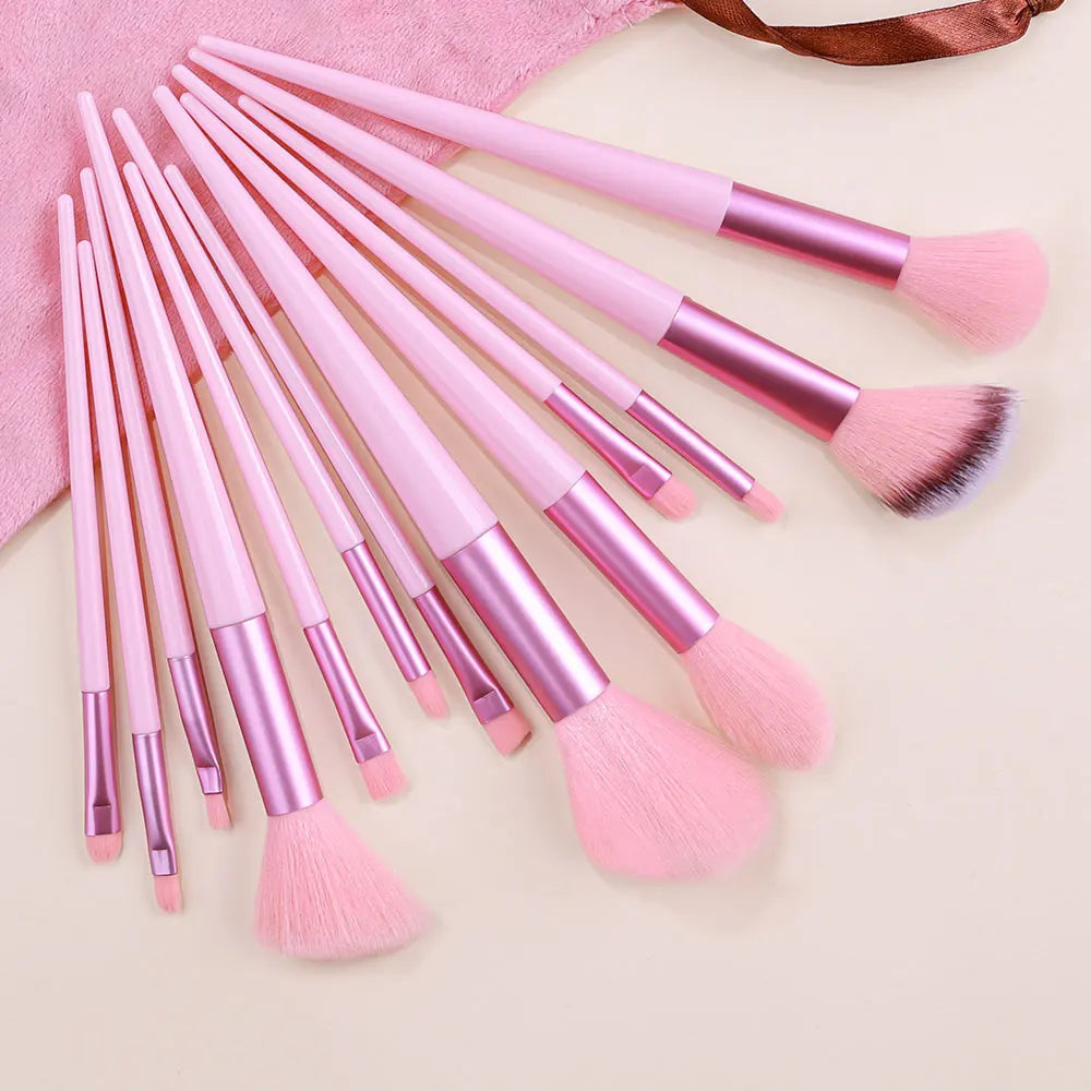 New 13PCS Makeup Brushes Set Super soft detail brush Blush Brush Foundation Concealer Contour Eyeshadow Brush Women Beauty Tools  ourlum.com   