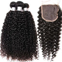 Luxurious Peruvian Kinky Curly Virgin Hair Bundle 3 Pack