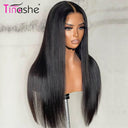 Glueless Lace Front Brazilian Human Hair Wig Bone Straight