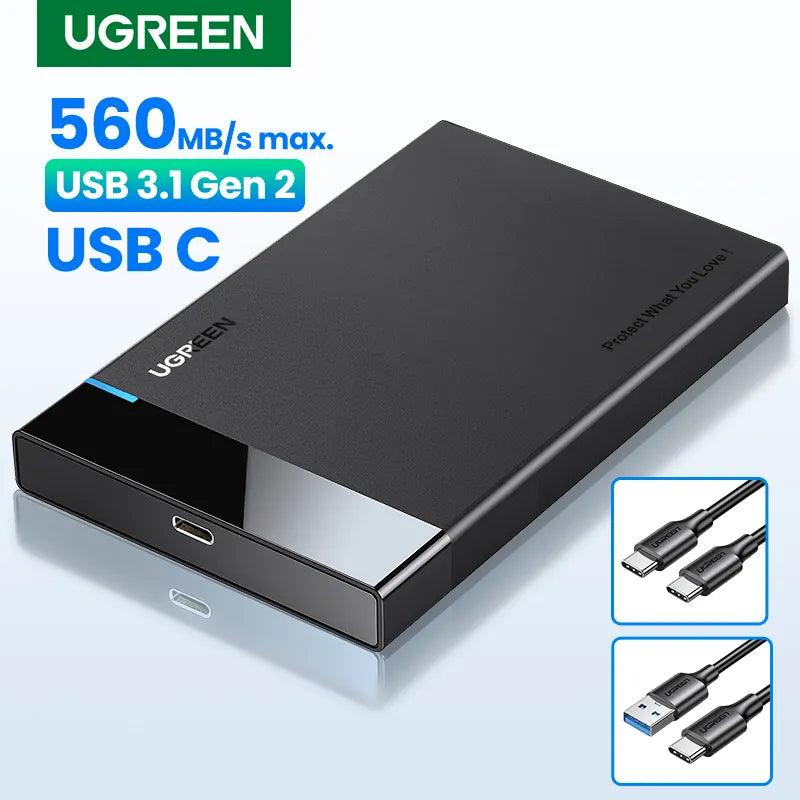 UGREEN SATA SSD USB 3.0 Case: High-Speed External Drive  ourlum.com   