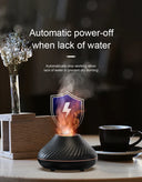 Kinscoter USB Essential Oil Diffuser with Flame Light