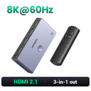 HDMI Splitter Switch: Ultimate 8K Resolution Hub for TV Xbox PS5  ourlum.com 8K HDMI 2.1V uzbekistan 