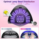 X19 MAX UV LED Nail Drying Lamp Professional Gel Polish Dryer