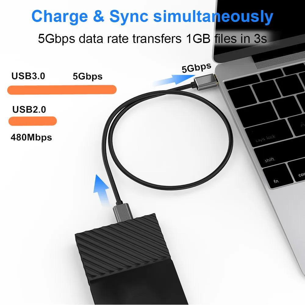 Samsung GalaxyS4 Note3 Note Pro 12.2 USB Micro B Cable: Fast Data Transfer  ourlum.com   