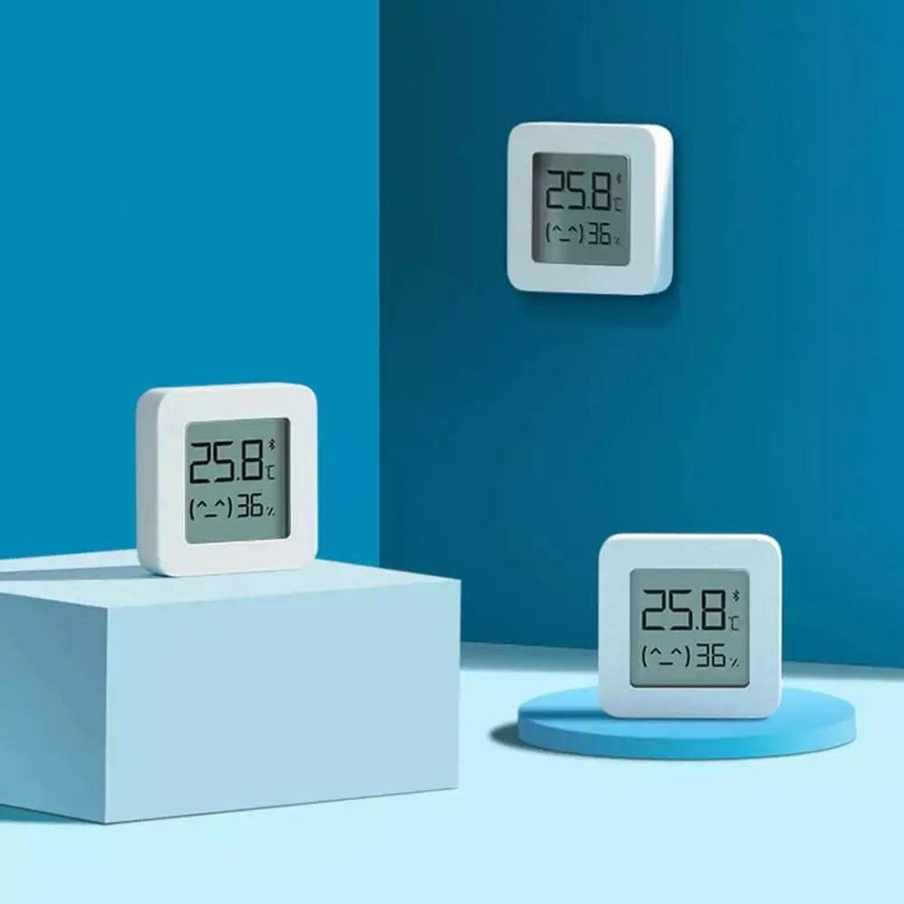 Xiaomi Smart Home Essentials Bundle: LCD Digital Thermometer with Bluetooth Sensor and Moisture Meter  ourlum.com   