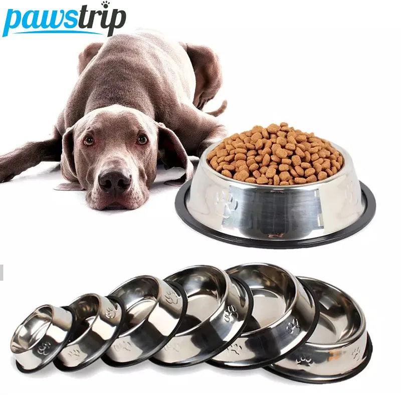 Stainless Steel Dog Bowl: Hygienic Feeder for Dogs and Cats  ourlum.com 15cm  