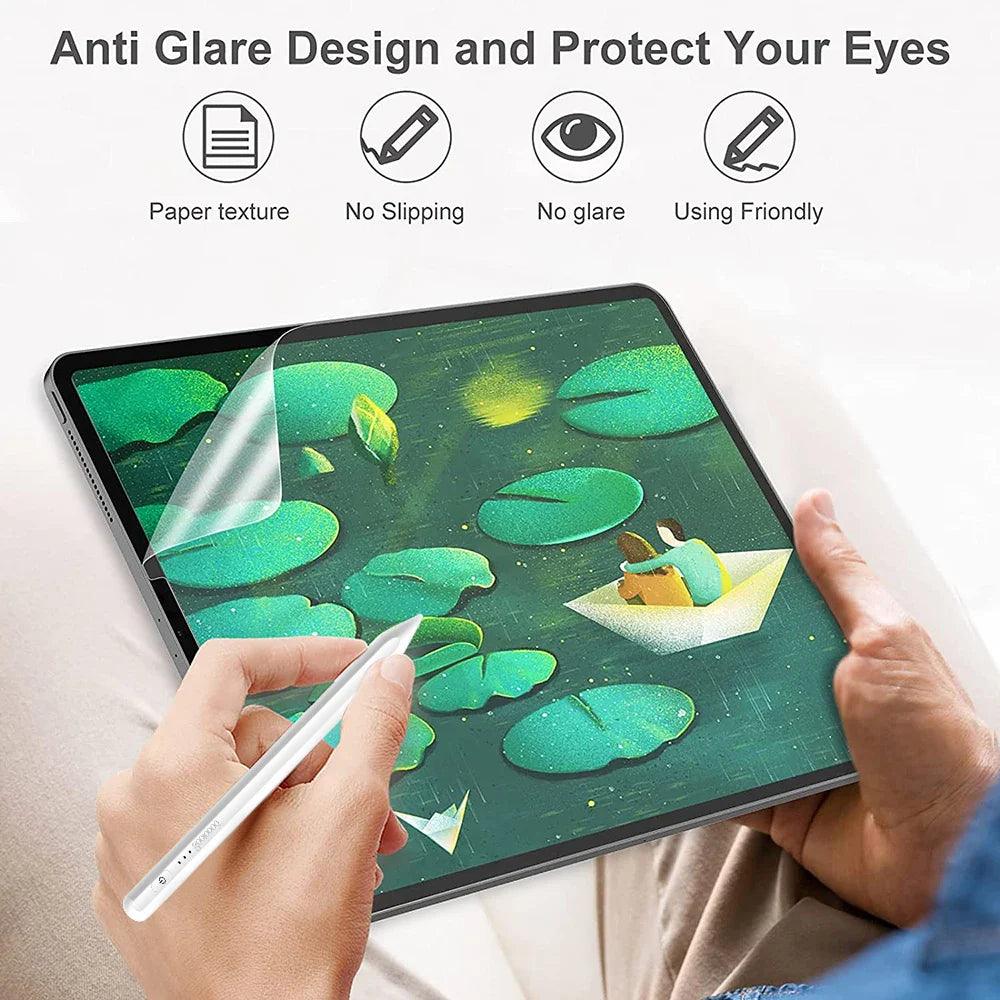 Paperlike Screen Protector for iPad Pro: Natural Writing Experience & Enhanced Touch Sensitivity  ourlum.com   