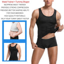 Men's Slimming Compression Shirt for Abs and Gynecomastia Support