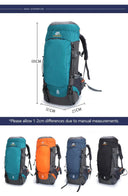 65L Camping Backpack Large Capacity Outdoor Climbing Bag Waterproof Mountaineering Hiking Trekking Sport Bags