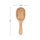 Bamboo Hair Comb: Healthier Hair Scalp Growth Massage Brush