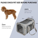 Soft-Sided Dog Cat Carrier Backpack Airline Approved Travel Bag