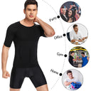 Men's Slimming Tummy Control Shorts High Waist Boxer Briefs