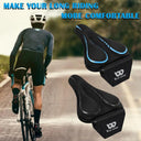 Comfortable 3D Gel Bicycle Saddle Cover for Mountain Bikes