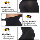 High Waist Anti-Cellulite Compression Leggings for Women