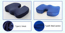 Orthopedic U-Shape Memory Foam Seat Cushion for Comfort