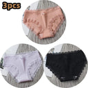 Cotton Lace Panties Set: Comfortable and Sexy Lingerie Trio