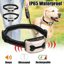 Pet Dog Bark Control Collar: Stop Barking, Rechargeable Waterproof Ultrasonic  ourlum.com   