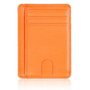 RFID Blocking Leather Wallet Stylish Card Holder Purse Gift