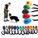 Pet Training Clicker Aid for Dogs and Cats with Strap