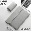 Sleek Shell Laptop Sleeve for MacBook Air  Huawei: Stylish Protection  ourlum.com LIGHT GREY 1 cross 11inch 