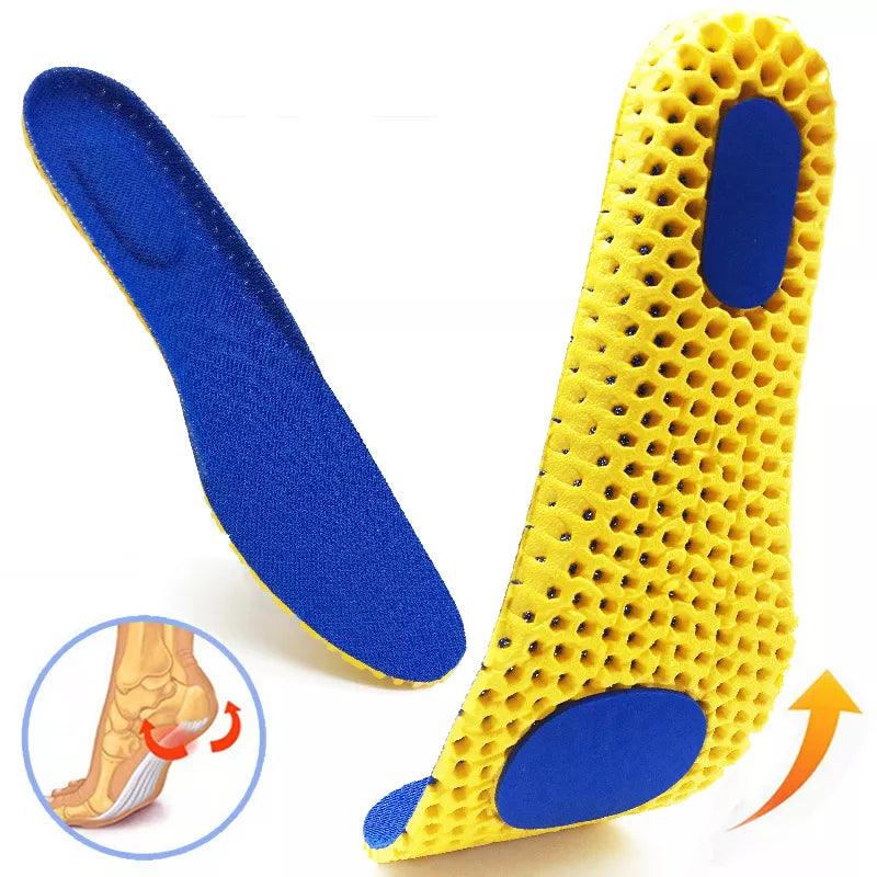 Ultimate Comfort Orthotic Memory Foam Shoe Insoles with Mesh Breathability and Shock Absorption  ourlum.com   
