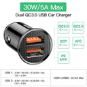 Baseus 30W Car Charger: Fast Charging for , iPhone, Samsung  ourlum.com   