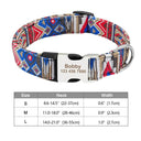 Engraved Nylon Pet ID Collar with Nameplate for Dogs: Personalized Safety Tag Collar  ourlum.com DBlue S 