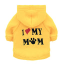 Security Cat Jacket: Fashionable Warm Pet Clothing for Small Dogs & Cats  ourlum.com MOM Yellow XS 