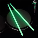 1 Pair 5A Luminous Drum Stick Nylon Fluorescent Drumsticks