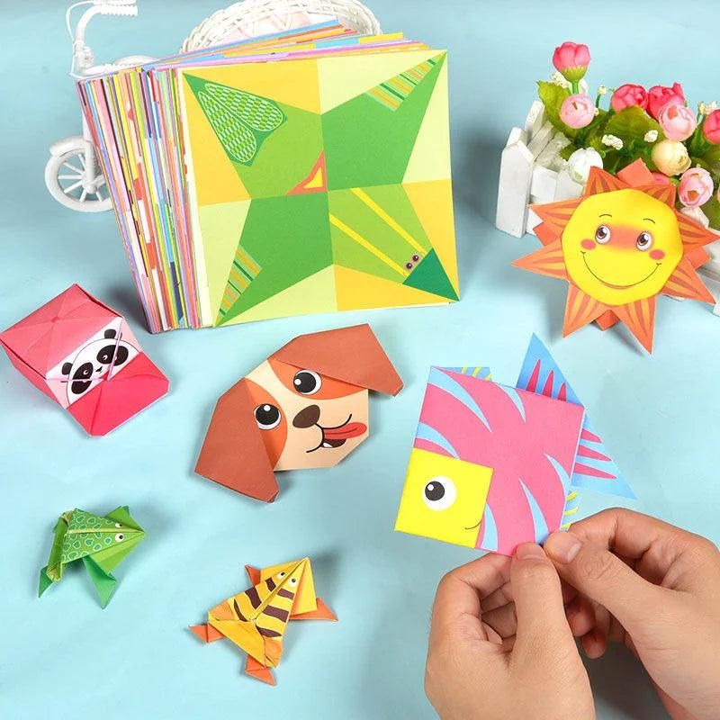 Baby Animal Origami Paper Cutting Puzzle Book: Fun Early Learning Toy  ourlum.com   