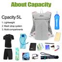 Ultralight 5L Hydration Running Backpack for Men and Women