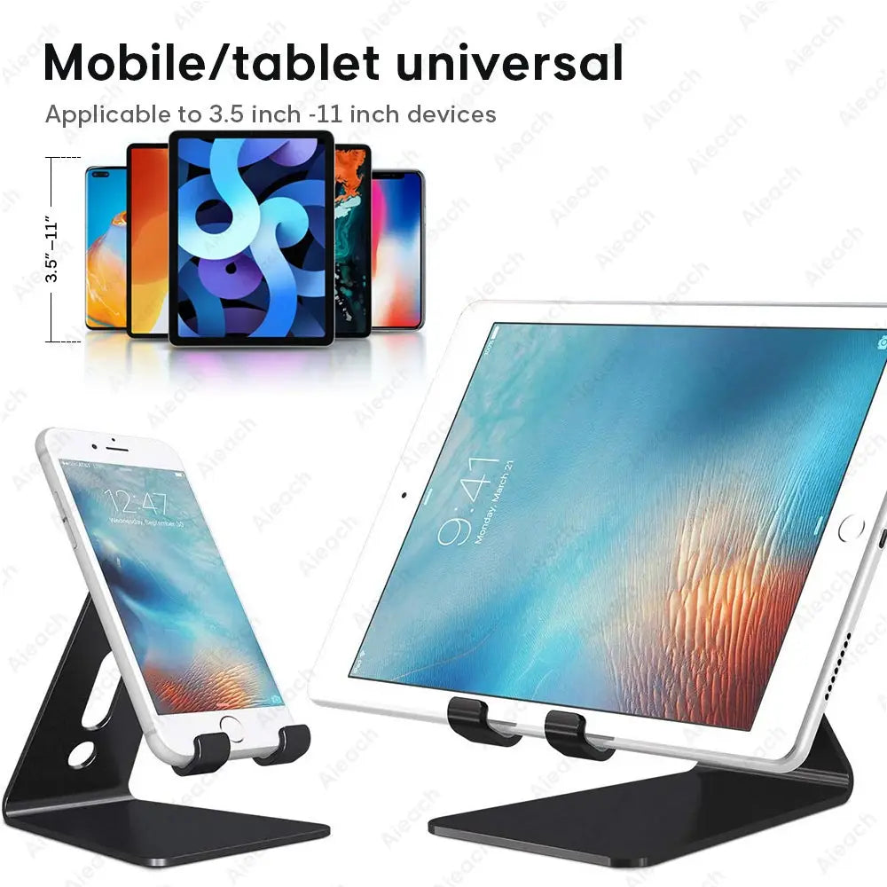 Metal Rotation Tablet Stand for iPad Samsung Xiaomi Huawei - Ergonomic Stand  ourlum.com   