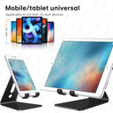 Adjustable Metal Tablet Stand: Enhanced iPad & Tablet Holder - Versatile Functionality  ourlum.com   