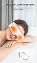 Eye Massager 4D Smart Airbag Vibration Hot Compress Glasses